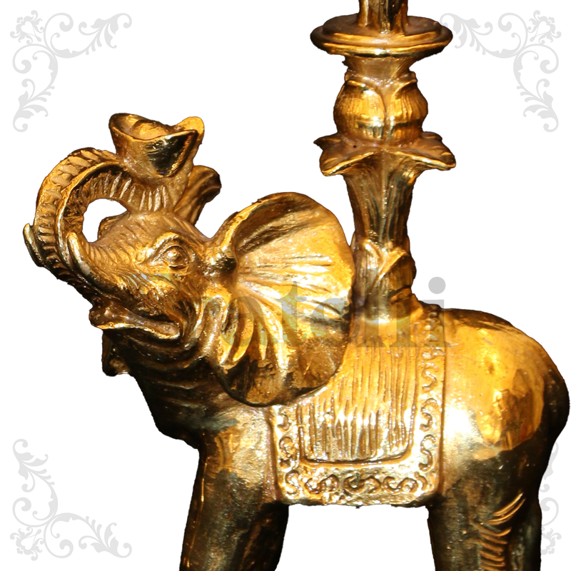 French Jewelry SP6025 Elephant Candlestick