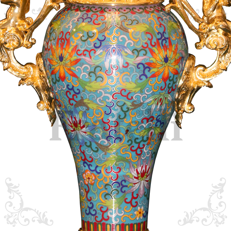 French Jewelry V8757-AC-S Enamel