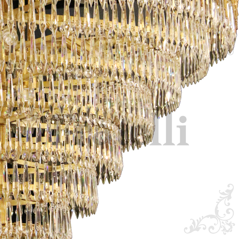 How to choose the right French lighting chandelier to enhance the overall style of different interior spaces?