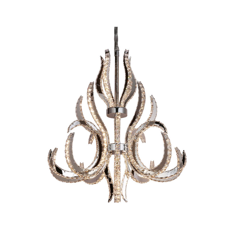 Can Crystal Lighting achieve timeless elegance in a space through the symphony of light and crystal?